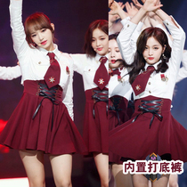 Cosmic girl JK uniform Korean student graduation class uniform cheerleading performance jazz dance performance costume