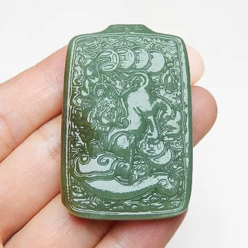 和田玉双面麒麟玉牌-和田玉双面麒麟玉牌促销价格、和田玉双面麒麟玉牌