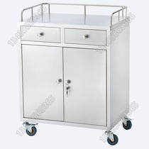 Stainless steel medical cart surgical rescue vehicle anesthesia cabinet beauty salon dental clinic equipment rack equipment car