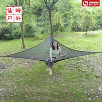 Outdoor air multiplayer hammock triangle Sky mat camping tree tent portable tent swing camping outdoor hanging chair