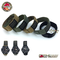 COMBAT2000 1 inch Tactical Secret Service Watch Band Military Fan Tactical Army Strap Bracelet Velcro wrist strap