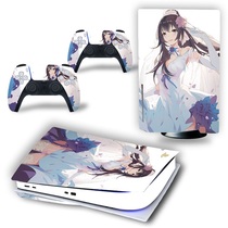 PS5 stickers Sakura Hitomi flower wedding optical drive version of PS5 film cartoon film creative protection stickers Color stickers Anime Stickers