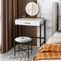  Italian minimalist dresser Bedroom makeup table ins wind single light luxury high-end small bedside 60cm without mirror