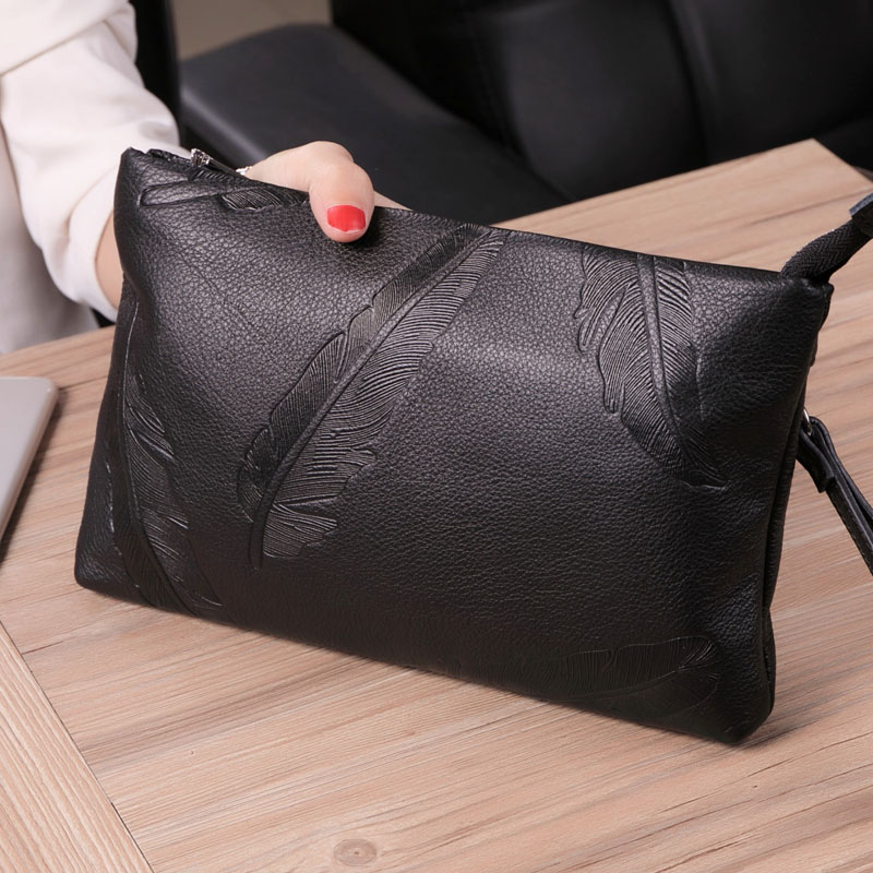 Black Handbags Female Mass Capacity 2019 Korean Version New Simple Handbags Female Soft Leather Bag