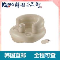 Korea Direct Mail Richell Inflatable Sofa Baby Bath Chair Lichir Baby Learning Chair Seat