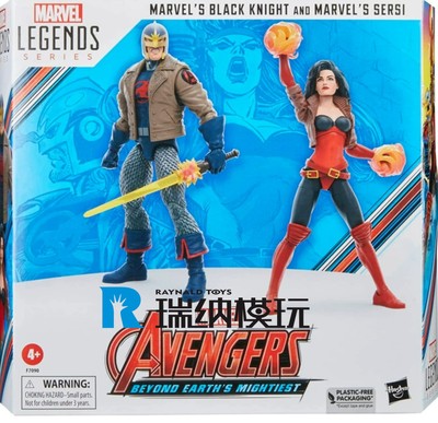 taobao agent Spot, MARVEL Legends Marvel 60th Anniversary Black Knights and Sexi 6 -inch Puppets