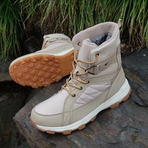 2021 Winter foreign trade original single warm lady mid-help snow boots ski boots warm plus velvet Snow Village Tour womens shoes