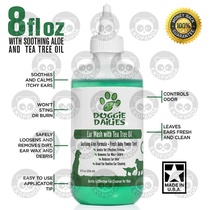 Pet Ear Cleaner Plus Tea Tree Oil by Doggie Dailies
