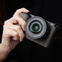 MrStone Sony ZVE10 camera leather case ZV-E10 is suitable for sony leather protective case camera bag accessories