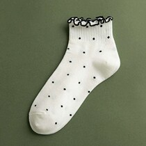 Spring Socks Girl Socks Damp Net Red Cash Socks Sport Cotton Socks Spring Summer Thin sweet and cute student boat socks