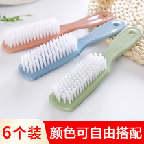 Shoe brush laundry brush soft hair cleaning shoes multi-functional household clothes artifact long handle plastic brush easy to use