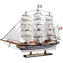 European-style sailboat model ornaments smooth sailing large living room solid wood wooden furnishings wooden custom lettering Commemorative