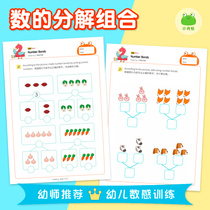 Mathematics enlightenment within 10 digital decomposition combination graphics addition and subtraction calculation toy kindergarten early training teaching aids