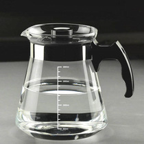 High temperature resistant cold kettle cold cup herbal teapot large capacity water cup hot water boiling kettle household large mouth glass cold kettle