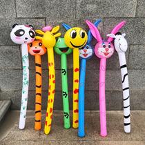 Childrens Inflatable Toys Animal Hammers Kids Inflatable Long Bars Large Plastic Sticks Cartoon Spring Tour Square Stalls