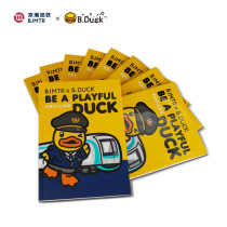 Beijing-Hong Kong Metro X B Duck Joint notepad small yellow Duck notebook conference this office supplies