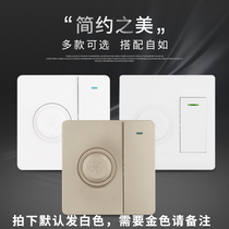 86 type concealed fan electric fan stepless speed control switch panel ceiling fan speed control one-open double control with speed control switch