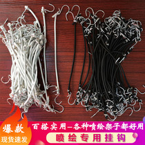 Wedding wedding props stage background inkjet cloth advertising cloth shelf truss display rack pull spring spring elastic hook