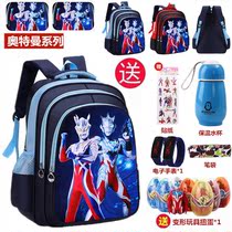 Schoolbag primary school students male first and second grades three to six load reduction ridge protection childrens backpack 6-12 years old Ootman Sero