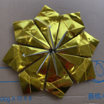 Dog head gold ingot paper dog head gold semi-finished product 30*30 size a 100 bag factory delivery