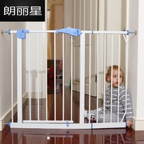 Stair guardrail child safety door baby child guardrail baby stairway safety door fence fence