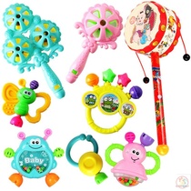 Childrens Lingling toys hand handball female baby coax baby can bite sound small sand hammer baby bell boys and girls