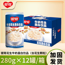 Yinlu Milk Peanuts Whole Box 280g * 12 Soy Milk Whole Box Breakfast Dairy with Dairy Drinks Peanut Milk