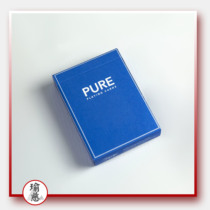 (Yuci) PURE red blue mark version flower cut poker magic card practice card