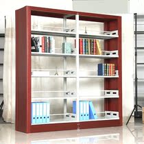 Data rack for middle school students and childrens bookshelves Double-sided bookstore voucher cabinet Library exquisite storage rack File reading room