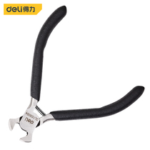 Deli tools 4 inch mini top cutting pliers diy handmade model jewelry portable small pliers DL103004
