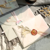 Fire paint dry flower seal sticker seal decoration hand account material invitation letter envelope greeting card embossed invitation card seal printing material