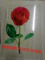 A4 photo inkjet printing to make pictures to make film drawing color film output special material printing phase