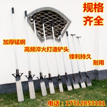 Tree digging shovel all-steel thickened seedling artifact shovel Luoyang shovel outdoor digging pit tree roots agricultural garden tools