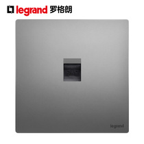 TCL Legrand Weller deep sand silver phone socket panel Type 86 phone socket Voice socket panel Silver