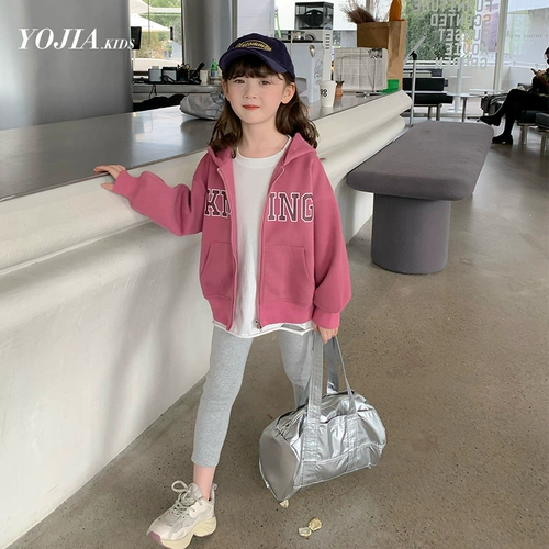 Осенняя толстовка с капюшоном, спортивная куртка, детский весенний кардиган, коллекция 2023, в западном стиле