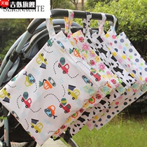 Baby crib cart diaper bag diaper diaper diaper storage bag go out hanging bag storage bag