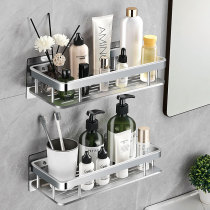 Bathroom rack-free toilet toilet toilet toilet wash table bath supplies storage wall-mounted