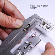 (Send 50 fish hooks) fishing fast hook binding machine manual sub-line multi-function metal hook hook binding device