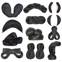 Ancient style Hanfu wig female costume hair bag soft horn twist shape snake hair bun long song line pad hair set