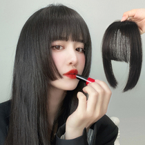  Real hair princess cut wig Bangs wig piece Qi bangs female Ji hair style fake bangs summer invisible natural forehead