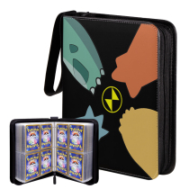 Yu-gi-oh card book Pokémon Pokémon Ultraman Magic card storage book Folder Zipper card book