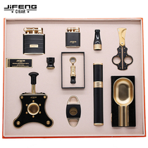 Monsoon JIFENG cigar cutter lighter set ashtray cigar portable cigarette holder cigarette holder cigar knife set
