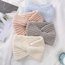 Ink travel wash face hair band womens bag turban simple cute headdress hair band net red hair band moon hair band summer