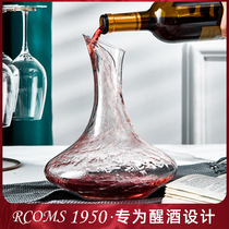 1950 decanter red wine wine pot fast household small high-end creative net red lead-free crystal glass bottle