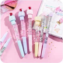 Bubble pen Multi-function student shaking net red bubble pen Bubble pen 3d three-dimensional shaking with the same bubble pen seal