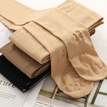 (Steel stockings) 1 2 pieces of spring and autumn stockings womens anti-hook silk pantyhose thin non-slip light leg bottoming stockings pants