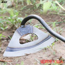 Hoe in addition to special household all-steel planting vegetables dual-purpose hollow hoe agricultural land reclamation shovel tools hoe artifact