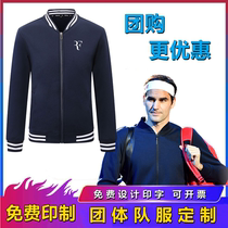 Federer tennis uniform Nadal quick-drying clothes sports jacket small Djokovic T-shirt polo shirt custom