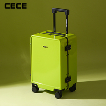 CECE2022 new high-grade aluminum frame suitcase 20-inch boarding case female 24-inch trolley case male suitcase mute