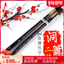 High-grade Xiao Beginners Adult Zero Basic Dong Xiao Musical Instruments High-grade Major Two Short Xiao Beginners Zi Zhu Chang Xiao GF Tune